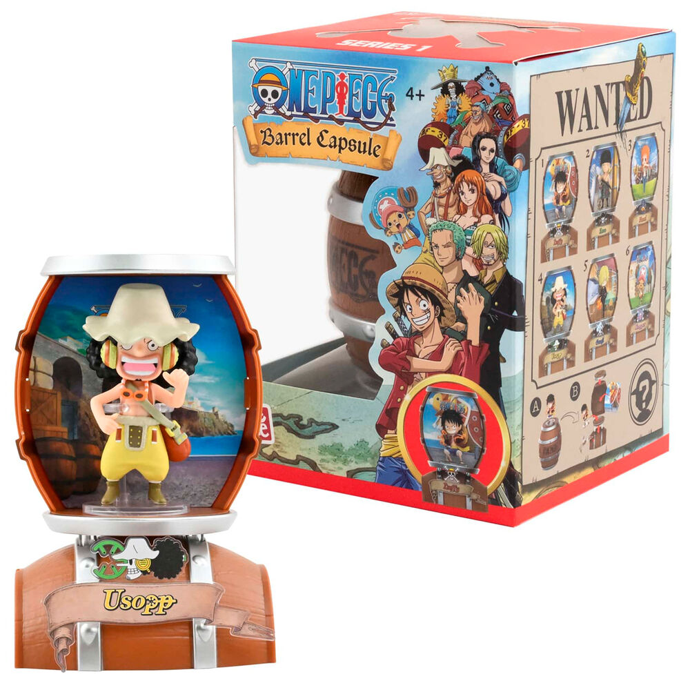 YuMe Blind Box - One Piece Barrel Capsule - ASSORTED CTN (6 Units) 15329
