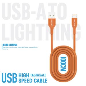 NEWTOP CU39 CAVO COLOR POP 100CM USB/LIGHTNING