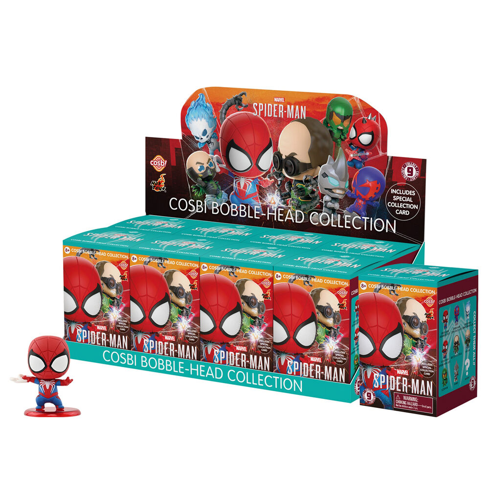 YuMe Blind Box - Cosbi - Spiderman Figurines - PDQ (8 Units) 15618 *MAGGIO 2026