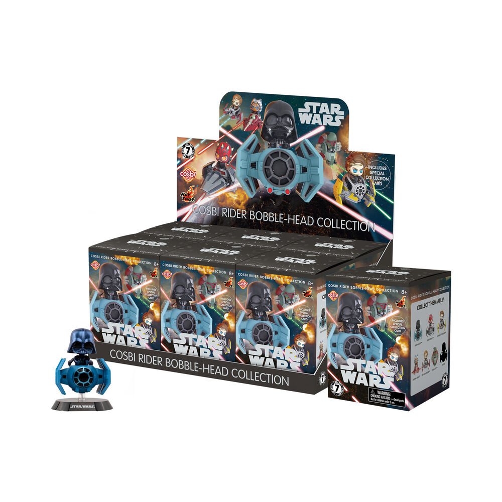 YuMe Blind Box - Cosbi Riders - Star Wars Series 1 - PDQ (6 Units) 15438 *AGOSTO 2026