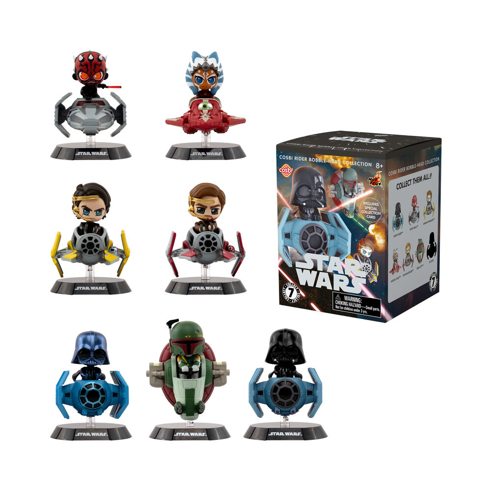 YuMe Blind Box - Cosbi Riders - Star Wars Series 1 - PDQ (6 Units) 15438 *AGOSTO 2026
