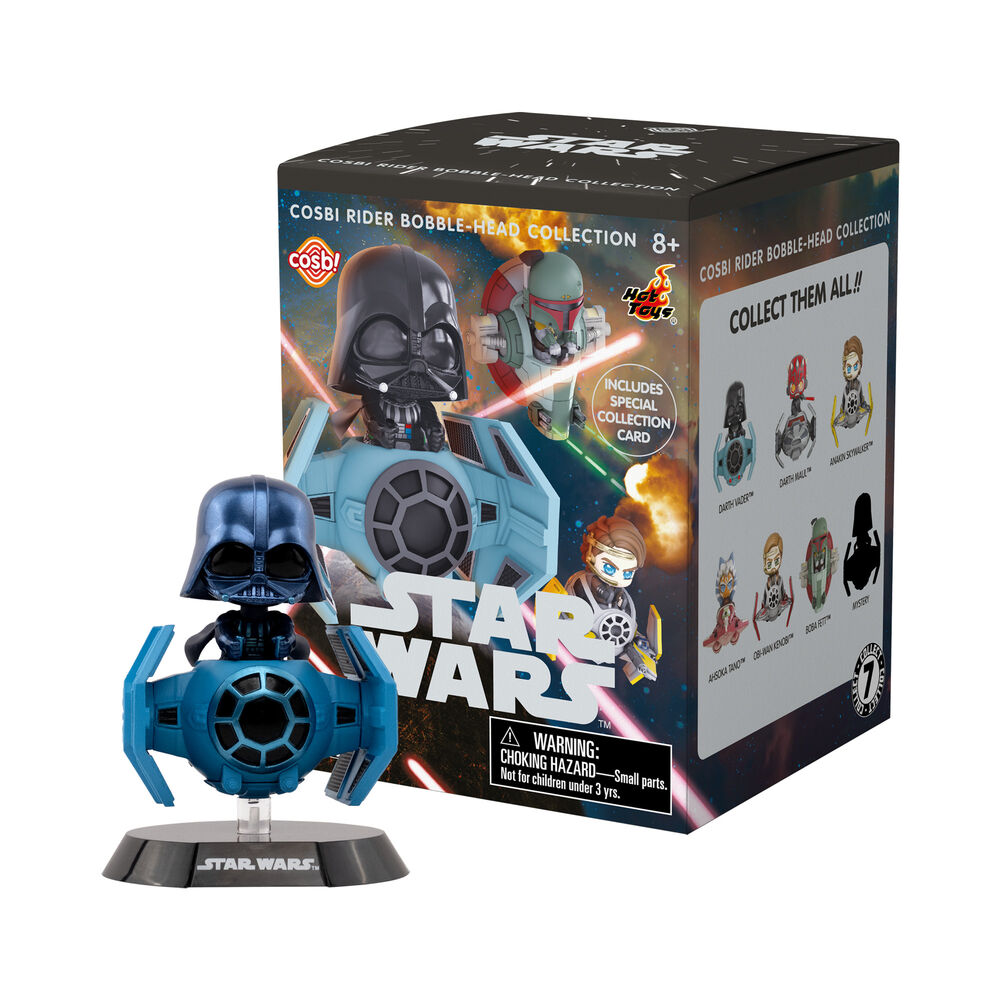 YuMe Blind Box - Cosbi Riders - Star Wars Series 1 - PDQ (6 Units) 15438 *AGOSTO 2026