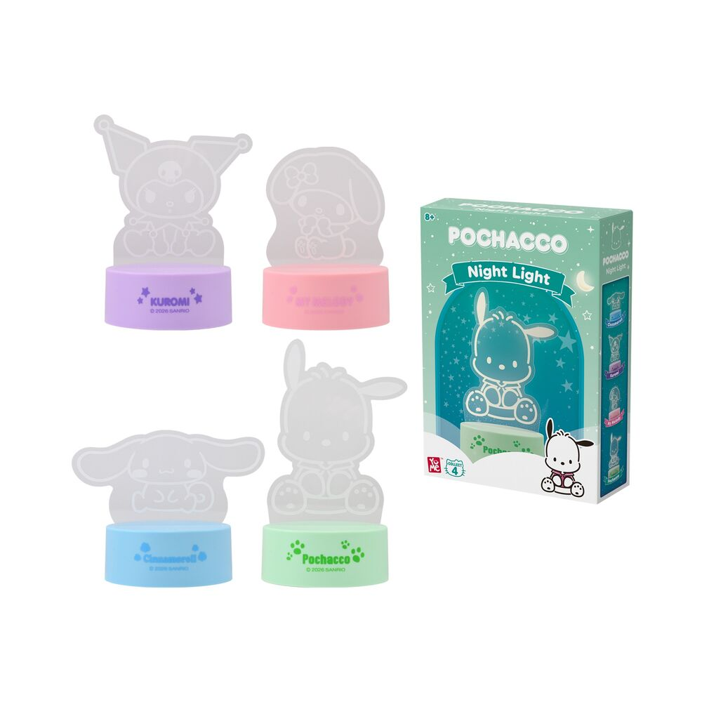 YuMe - Hello Kitty and Friends Night Light Friendship Series - ASSORTED CTN (12 Units) 11390 11CM * MARZO 2026