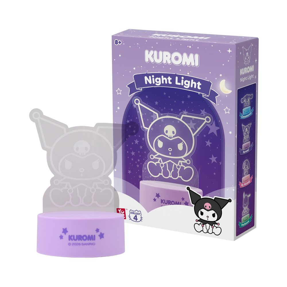 YuMe - Hello Kitty and Friends Night Light Friendship Series - ASSORTED CTN (12 Units) 11390 11CM * MARZO 2026