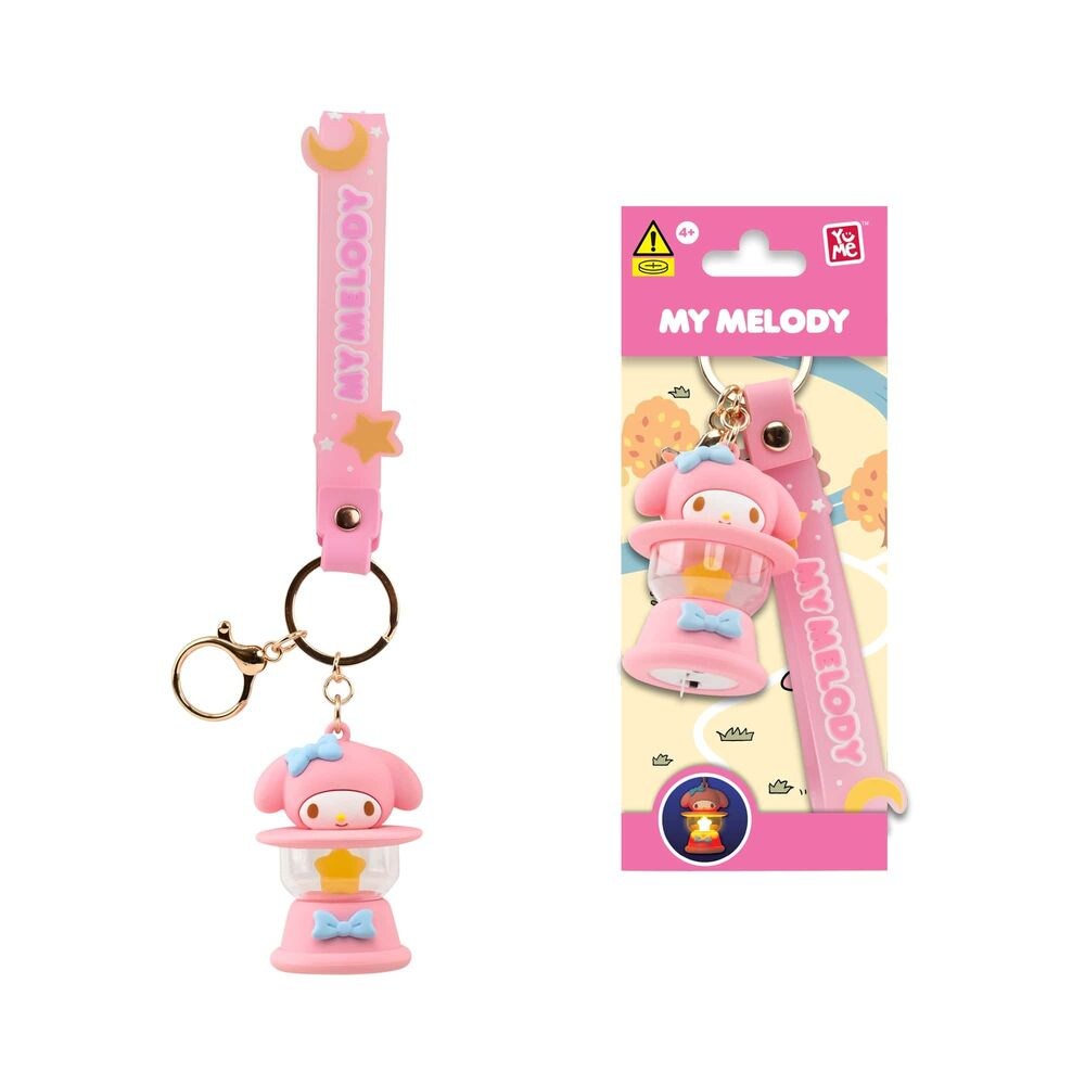 YuMe Keychain - Hello Kitty and Friends Keychain & Strap Light-Up Camping Lamp Series PDQ (9 UNITS) 11970