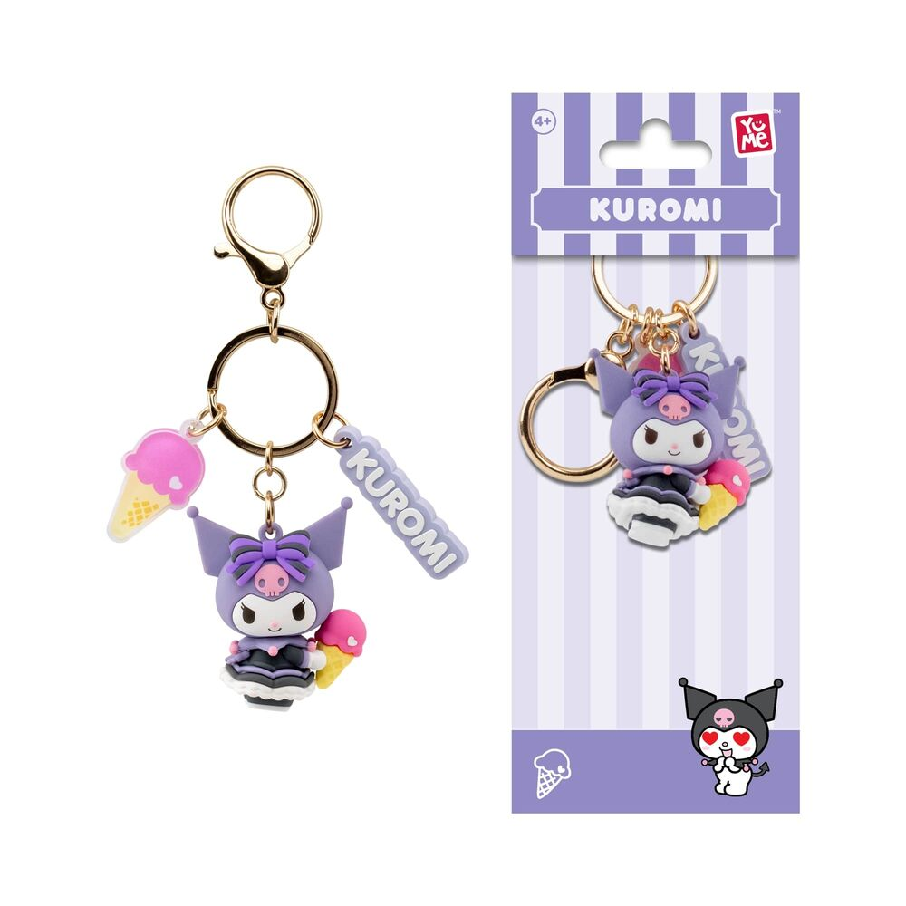 YuMe Keychain - Hello Kitty and Friends Keychain & Strap Tea Party Series - PDQ (12 Units) 16320 4CM