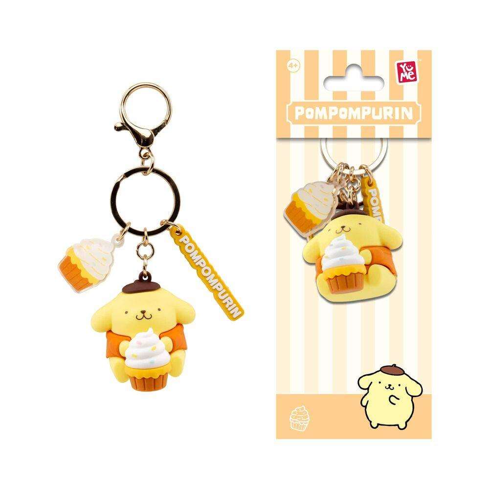 YuMe Keychain - Hello Kitty and Friends Keychain & Strap Tea Party Series - PDQ (12 Units) 16320 4CM