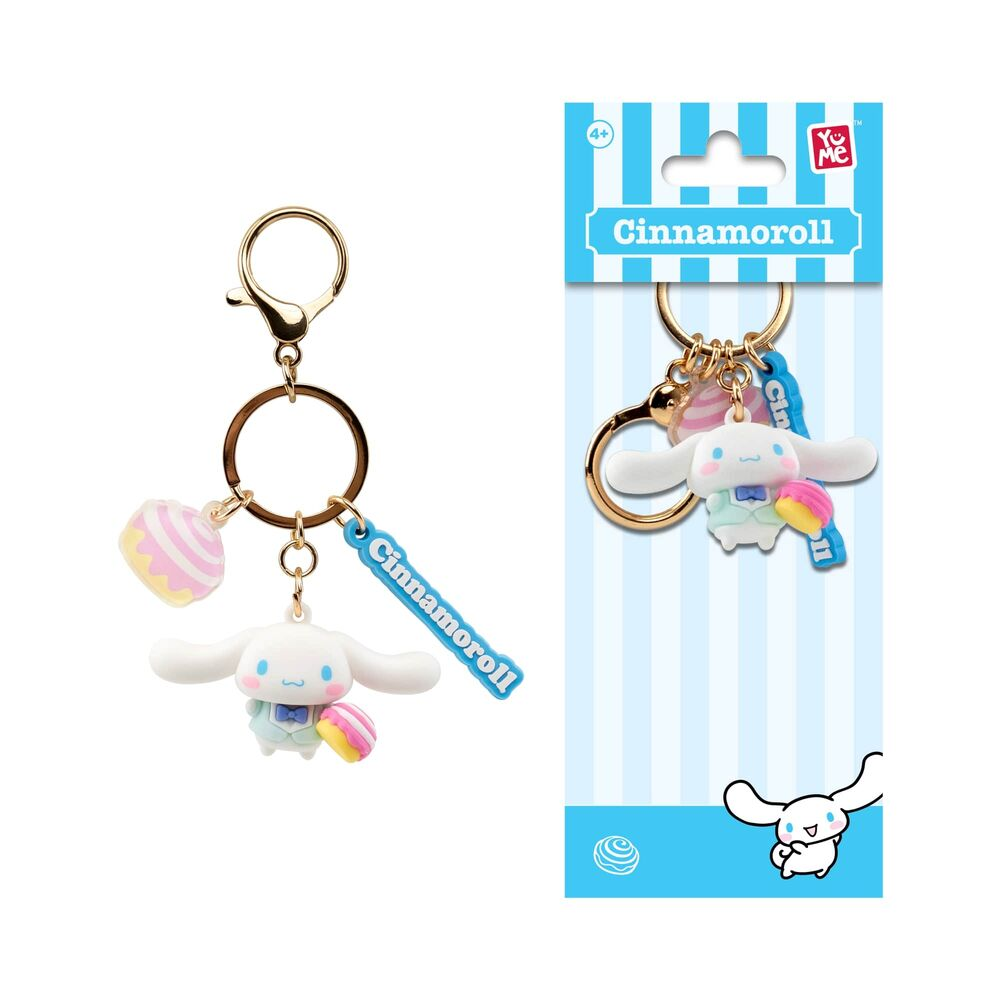 YuMe Keychain - Hello Kitty and Friends Keychain & Strap Tea Party Series - PDQ (12 Units) 16320 4CM