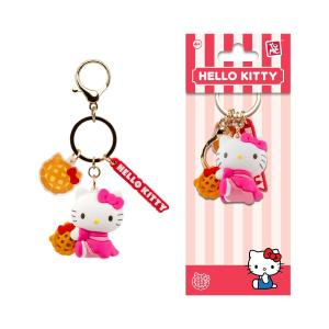 YuMe Keychain - Hello Kitty and Friends Keychain & Strap Tea Party Series - PDQ (12 Units) 16320 4CM