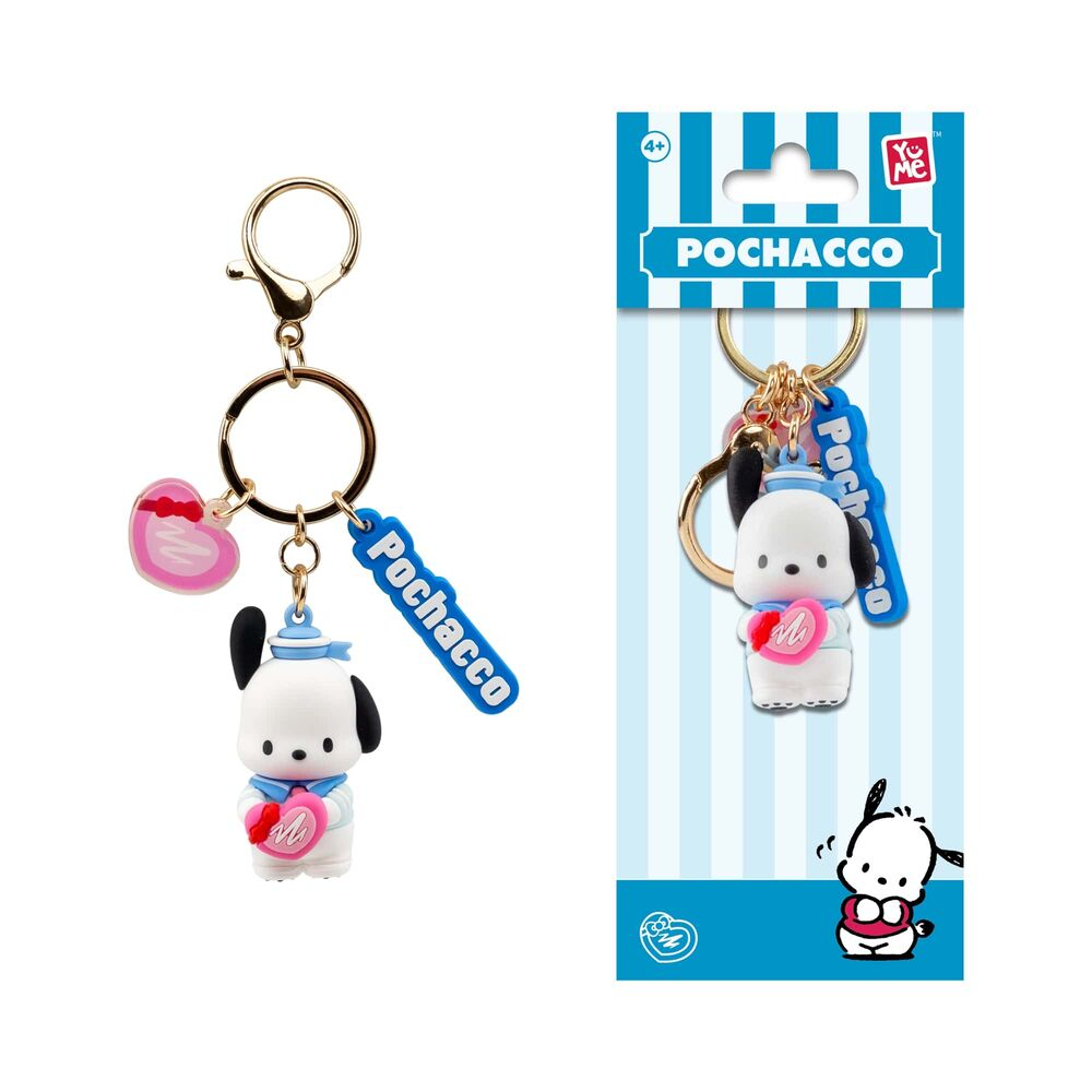 YuMe Keychain - Hello Kitty and Friends Keychain & Strap Tea Party Series - PDQ (12 Units) 16320 4CM
