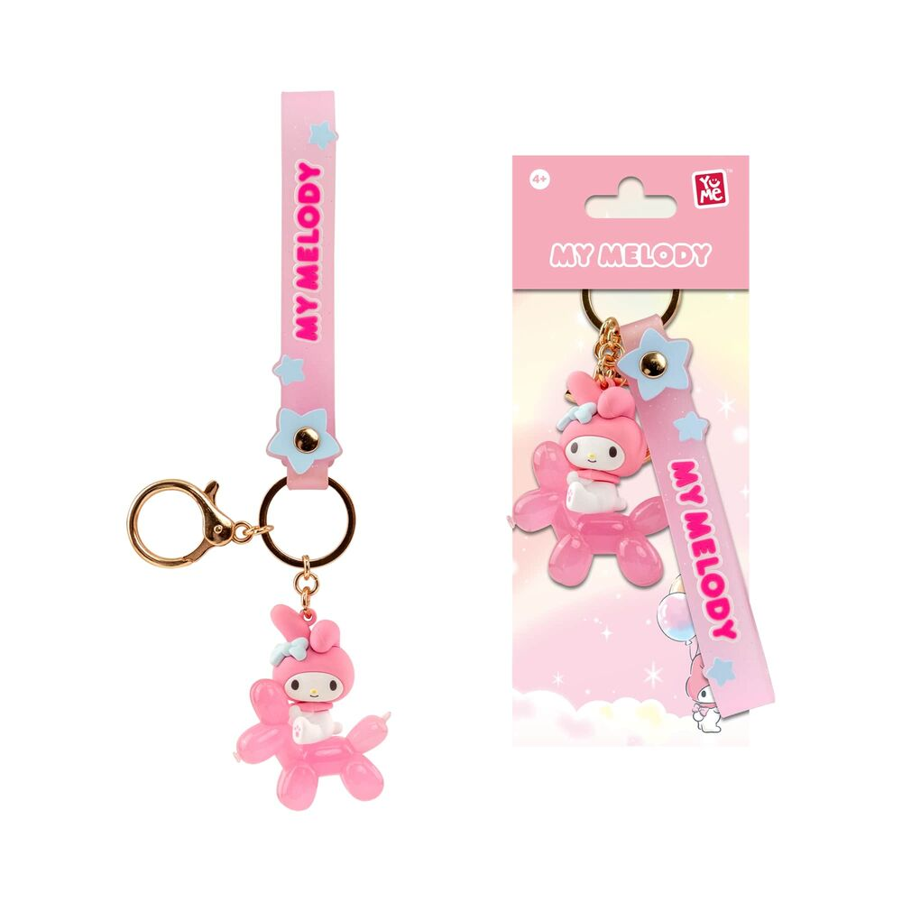 YuMe Keychain - Hello Kitty and Friends Keychain & Strap Balloon Series - PDQ (12 Units) 16310  5CM