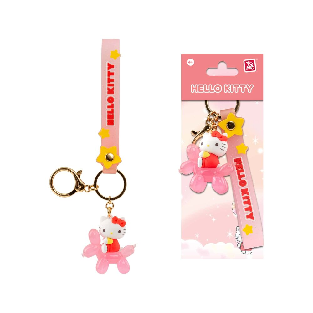 YuMe Keychain - Hello Kitty and Friends Keychain & Strap Balloon Series - PDQ (12 Units) 16310  5CM