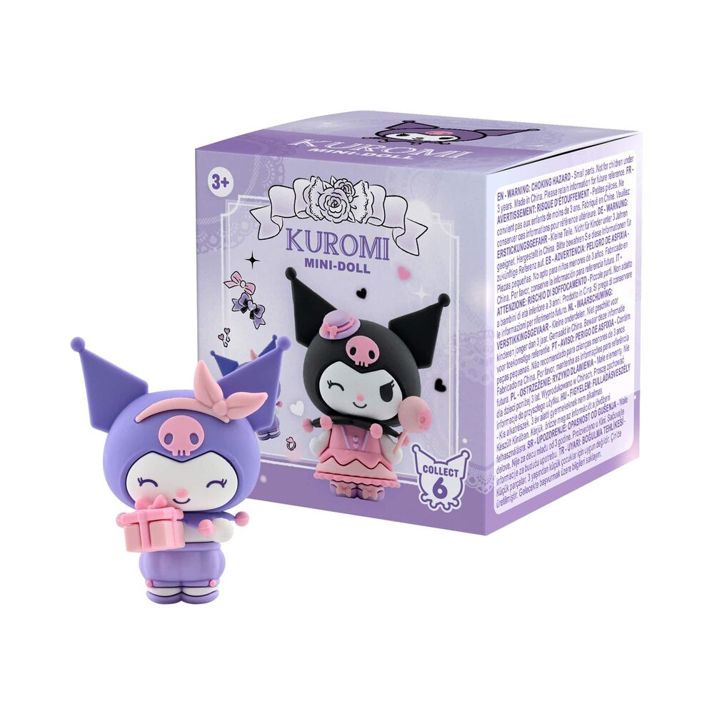 YuMe Blind Box - Hello Kitty and Friends 5cm Mini-Doll Kuromi Birthday Party Series - PDQ (12 Units) 11218 5CM