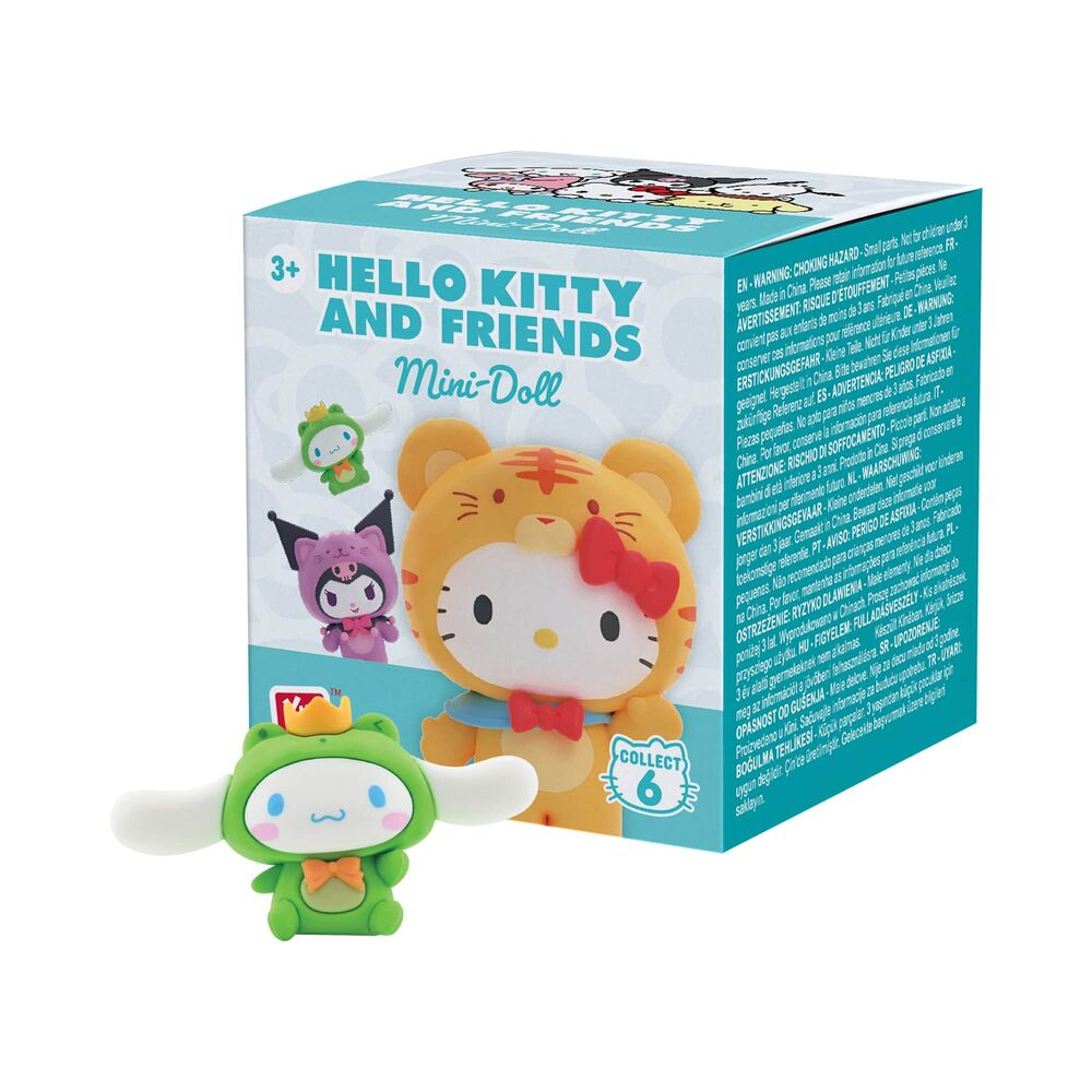 YuMe Blind Box - Hello Kitty and Friends 5cm Mini-Doll Forest Friends Series - PDQ (12 Units) 11217 3CM