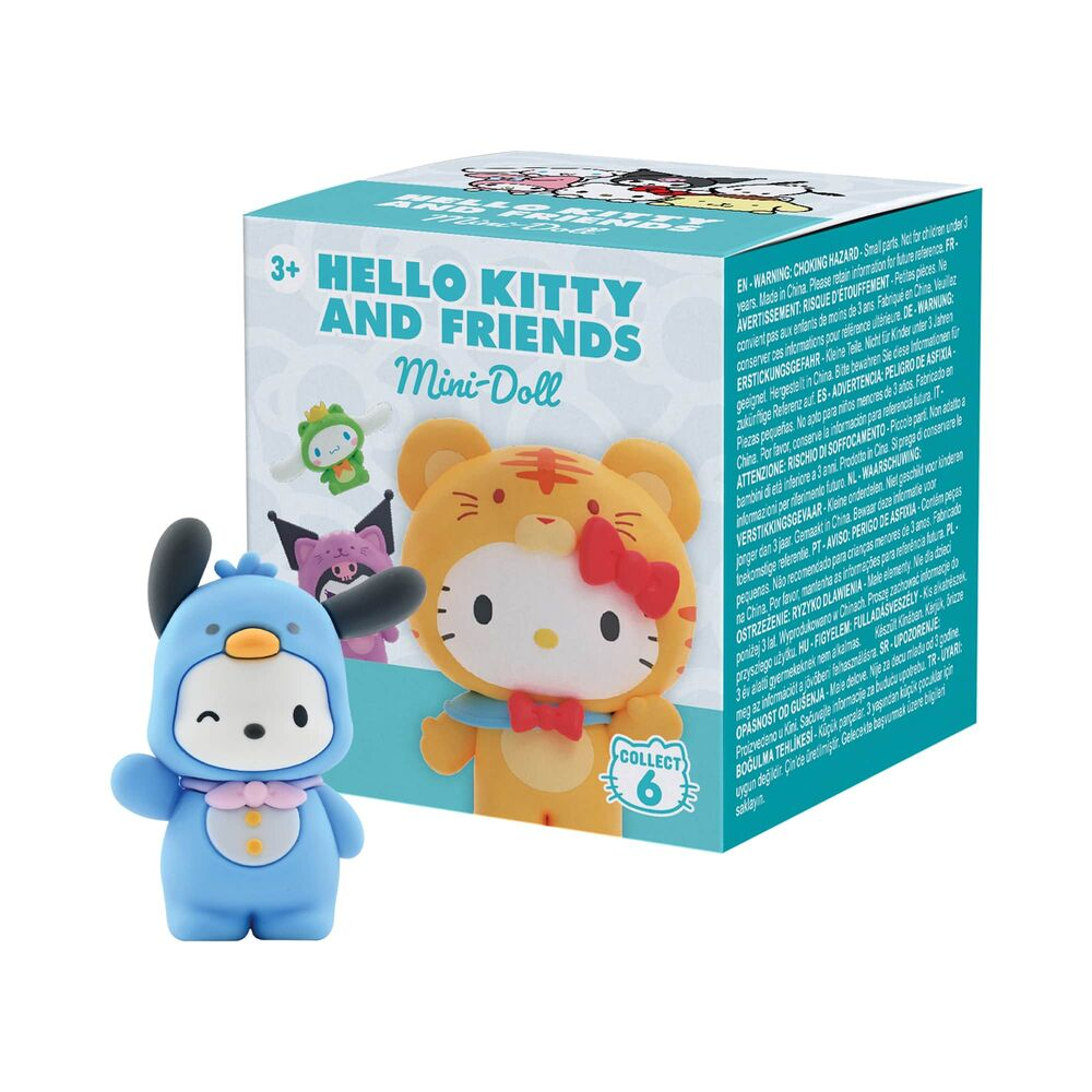 YuMe Blind Box - Hello Kitty and Friends 5cm Mini-Doll Forest Friends Series - PDQ (12 Units) 11217 3CM