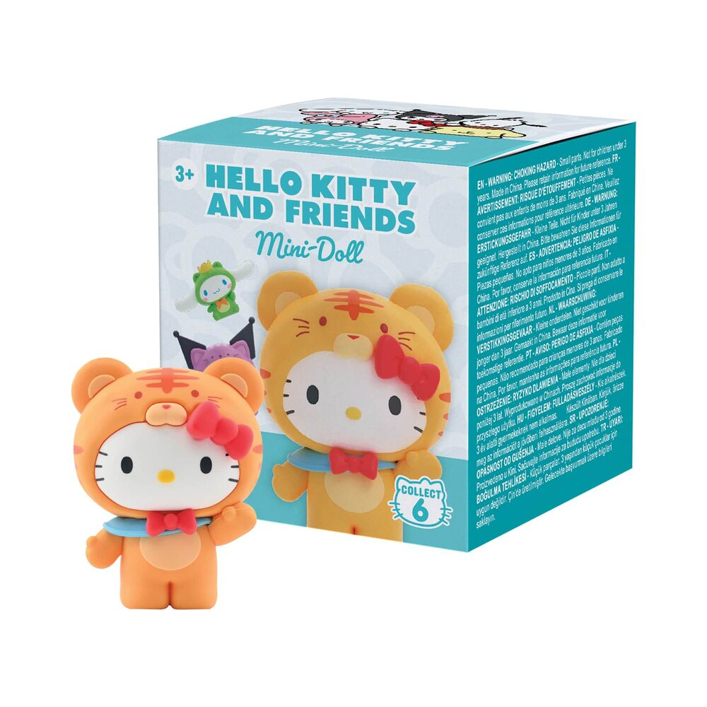 YuMe Blind Box - Hello Kitty and Friends 5cm Mini-Doll Forest Friends Series - PDQ (12 Units) 11217 3CM