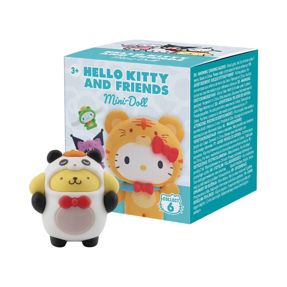 YuMe Blind Box - Hello Kitty and Friends 5cm Mini-Doll Forest Friends Series - PDQ (12 Units) 11217 3CM