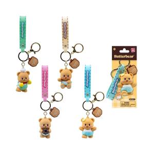 YuMe Keychain - Butterbear Keychain & Strap Everyday Series 1 - PDQ (12 Units) 16340 5CM