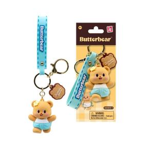 YuMe Keychain - Butterbear Keychain & Strap Everyday Series 1 - PDQ (12 Units) 16340 5CM
