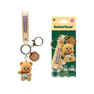 YuMe Keychain - Butterbear Keychain & Strap Everyday Series 1 - PDQ (12 Units) 16340 5CM