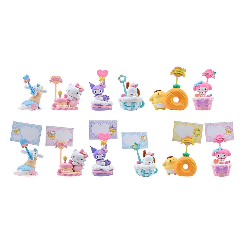 YuMe Window Box - Hello Kitty and Friends Memo Stand Party Time Series - ASSORTED CTN (12 Units)  11740