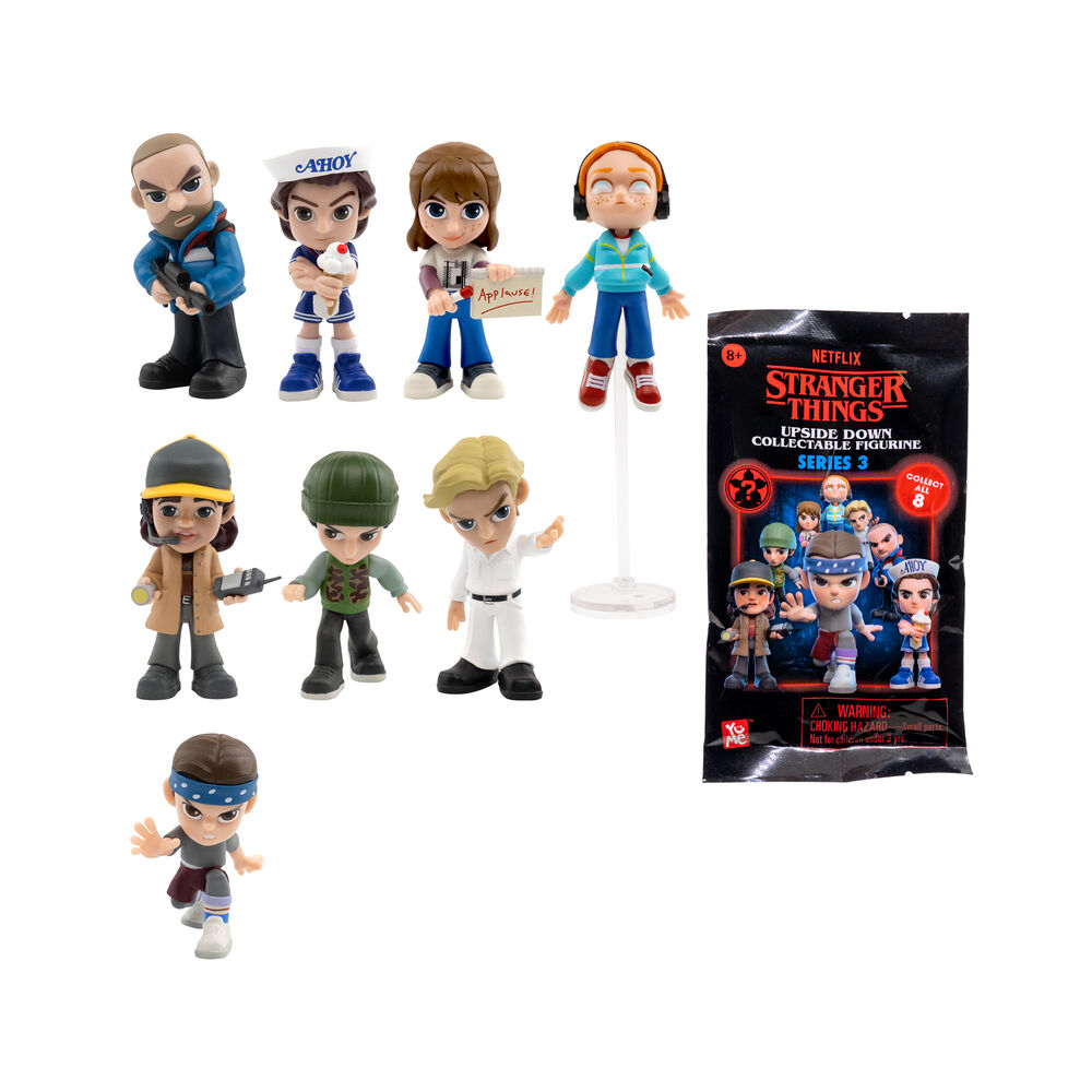 YuMe Blind Bag - Stranger Things Value Blind Bag - Figurine & Accessory - Series 3 - PDQ (24 Units) 15096
