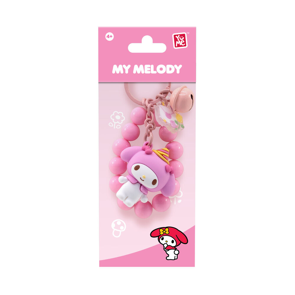 YuMe Keychain - Hello Kitty and Friends Keychain & Bracelet Celebration Series - PDQ (12 Units)  11685