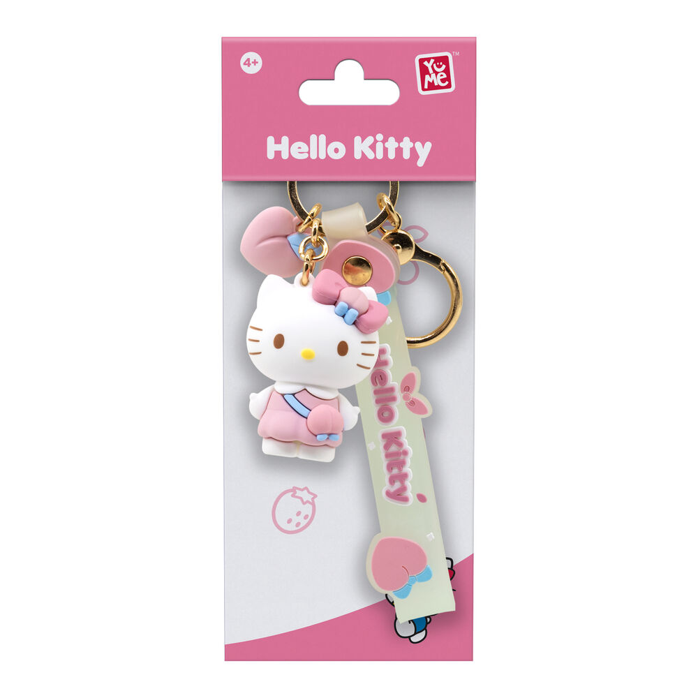 YuMe Keychain - Hello Kitty and Friends Keychain & Strap Peach Series - PDQ (12 Units) 11645