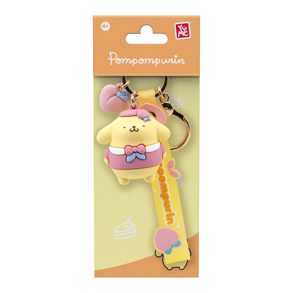 YuMe Keychain - Hello Kitty and Friends Keychain & Strap Peach Series - PDQ (12 Units) 11645