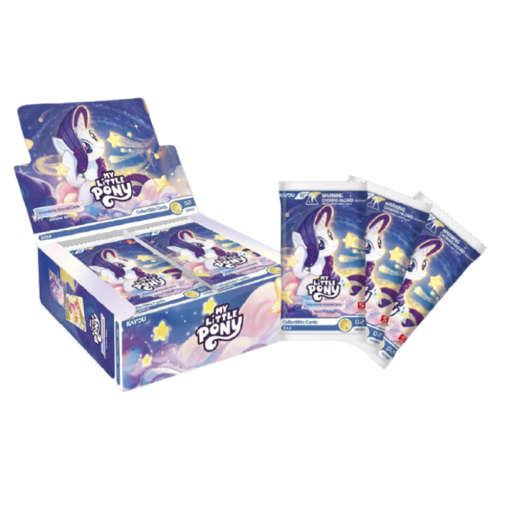 PREVENDITA KAYOU - MY LITTLE PONY - FRIENDSHIP ETERNAL CARDS  BUSTA DA 5 CARTE 