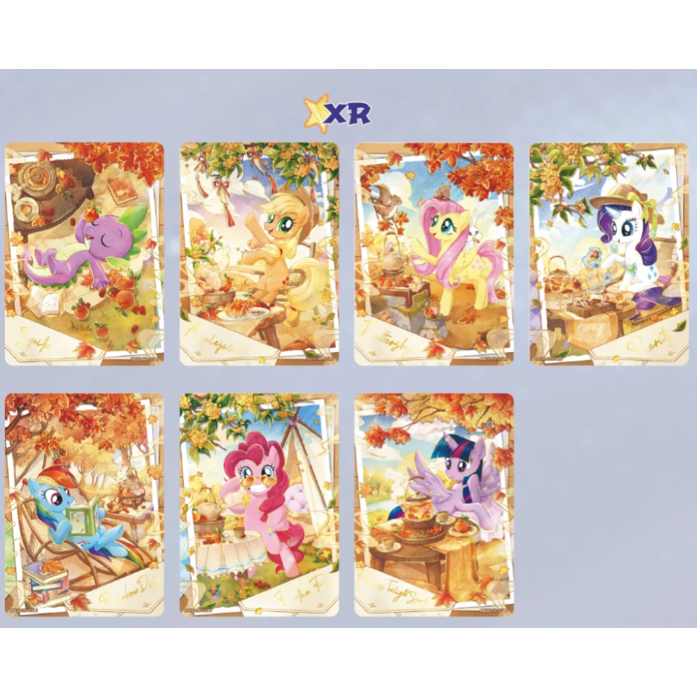 KAYOU - MY LITTLE PONY - FRIENDSHIP ETERNAL CARDS  BUSTA DA 5 CARTE 