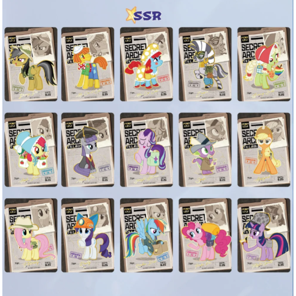 KAYOU - MY LITTLE PONY - FRIENDSHIP ETERNAL CARDS  BUSTA DA 5 CARTE 