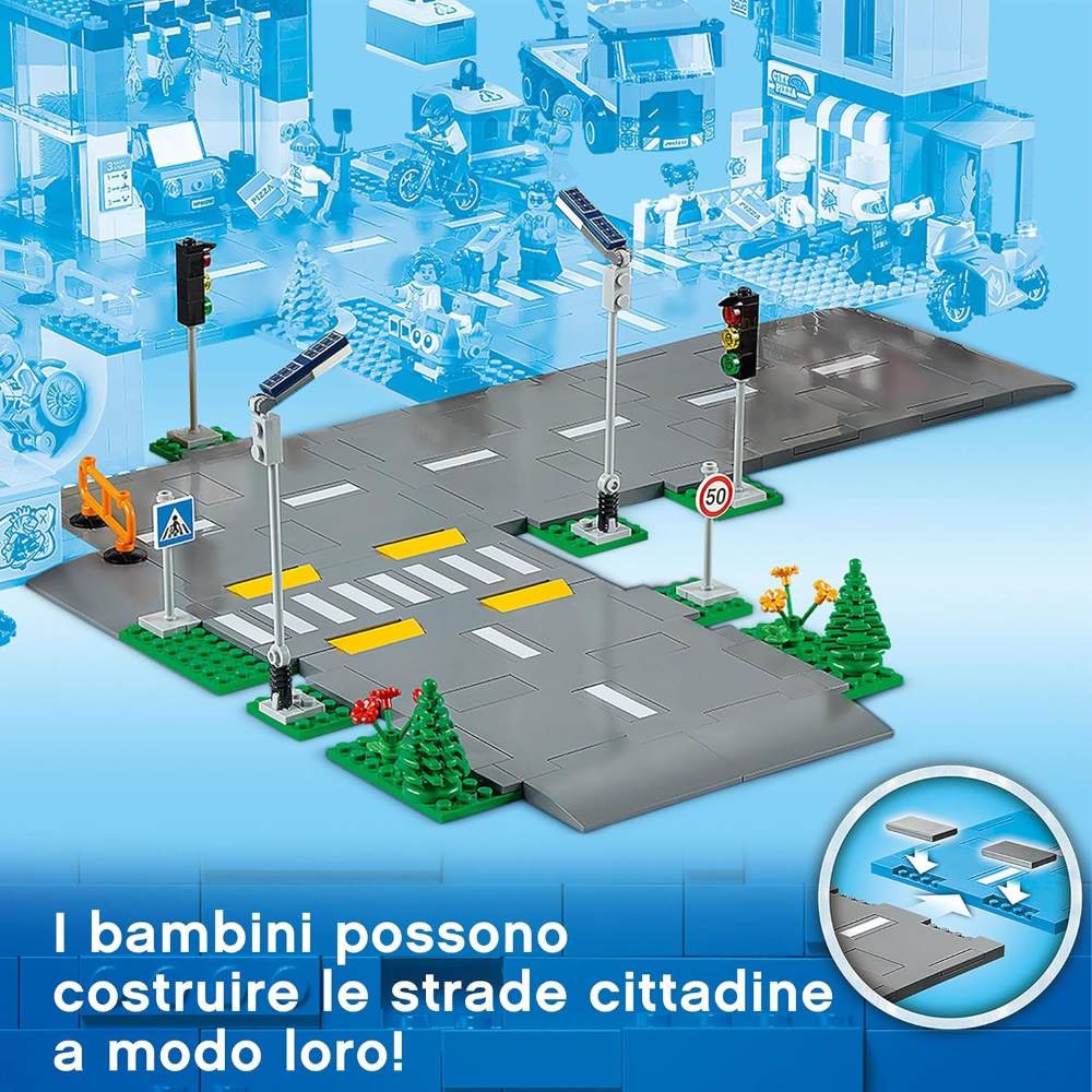 LEGO CITY - Piattaforme stradali 60304 