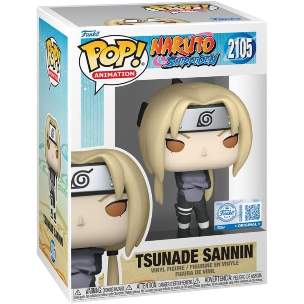 FUNKO POP NARUTO SHIPPUDEN - VINYL FIGURE 2105 TSUNADE SANNIN 9CM FUNSIDE EXCL