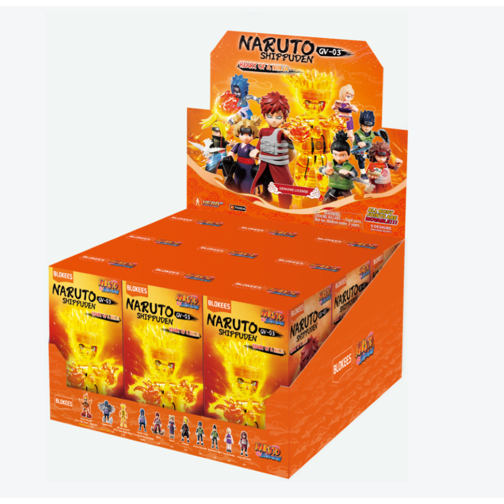 Blokees - Naruto Blind Box - Galaxy Version 03 - 71064 Ninja Spirit 