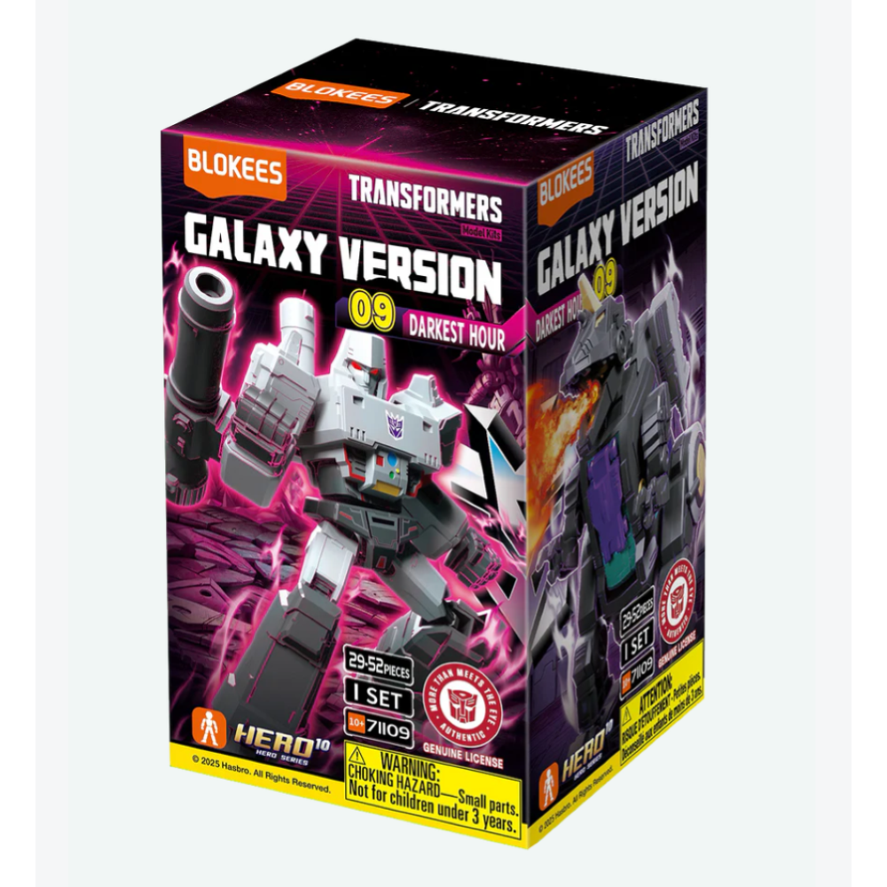 Blokees - Transformers Blind Box - Galaxy Version 09 - 71109 Darkest Hour 