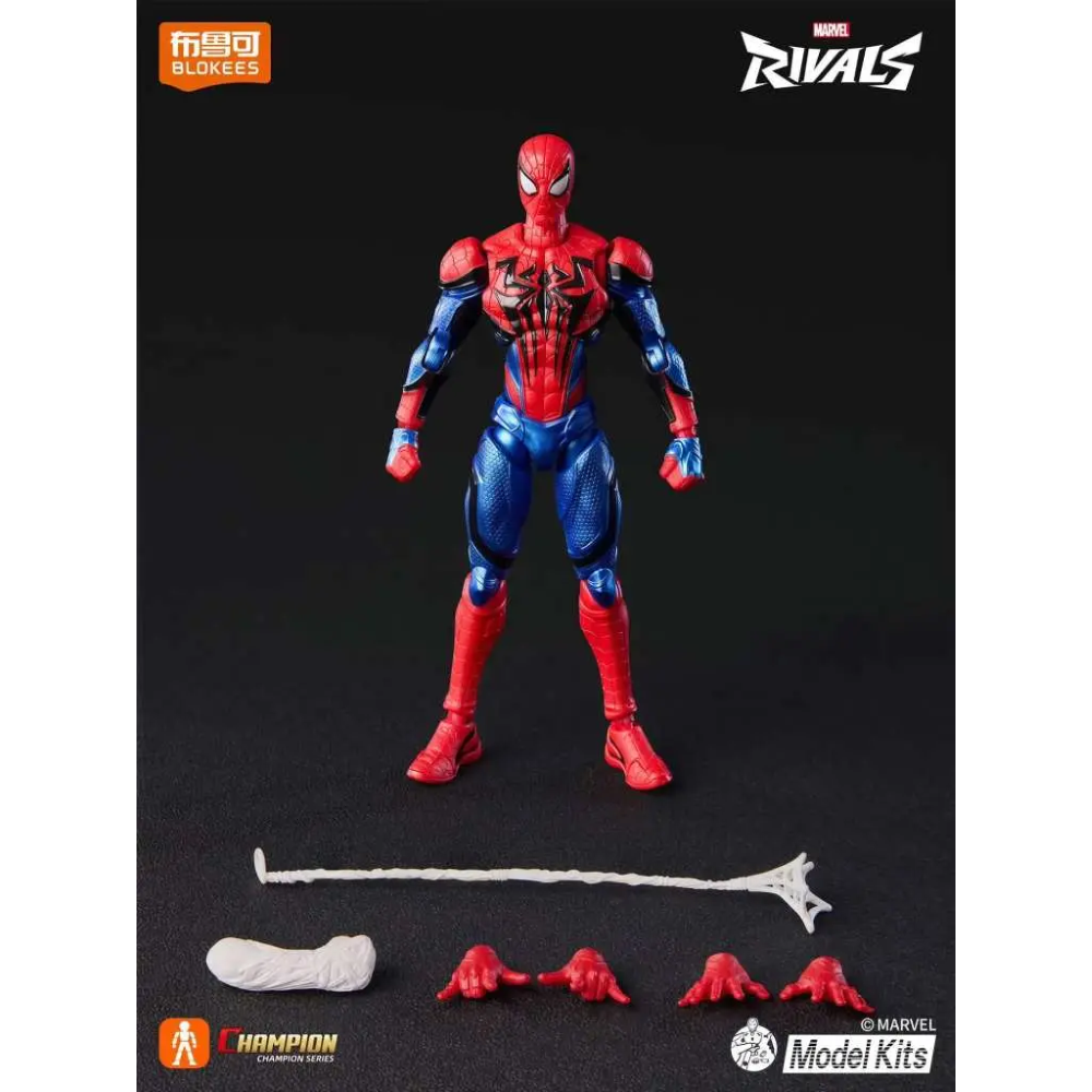 Blokees - Marvel Rivals - Champion Class 06 - 81118 Spider-Man Model Kit 