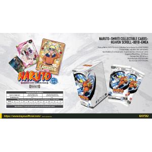 KAYOU - NARUTO - Smriti Collectible CardS - Heaven  SCROLL BUSTA DA 8 CARTE (PLATINUM)