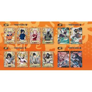 KAYOU - NARUTO - Smriti Collectible Cards - Earth SCROLL - BUSTA DA 8 CARTE (GOLD)