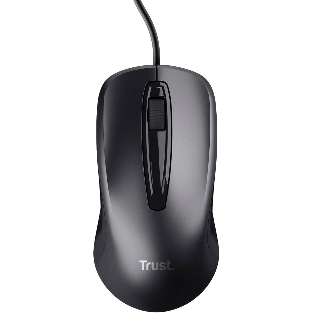 TRUST MOUSE Carve Mouse ottico a filo 23733