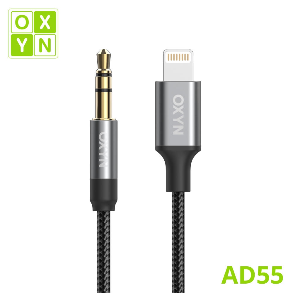OXYN AD55 CAVO AUDIO DA LIGHTNING M A JACK 3.5MM M