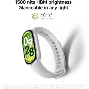XIAOMI SMARTWATCH XIAOMI SMART BAND 10    GRACIER SILVER