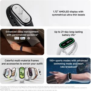 XIAOMI SMARTWATCH XIAOMI SMART BAND 10  MIDNIGHT BLACK