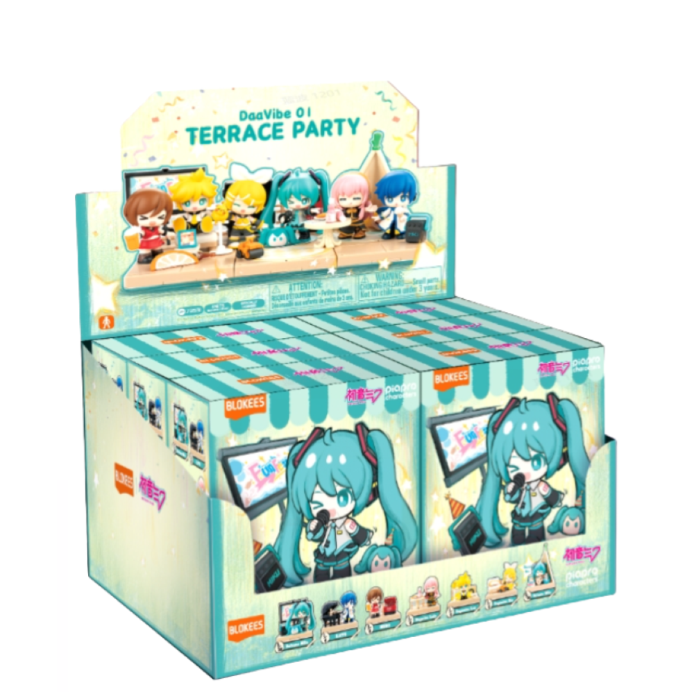 Blokees - Miku Blind Box - DaaVibe VB01 - 73531 Terrace Party  *APRILE