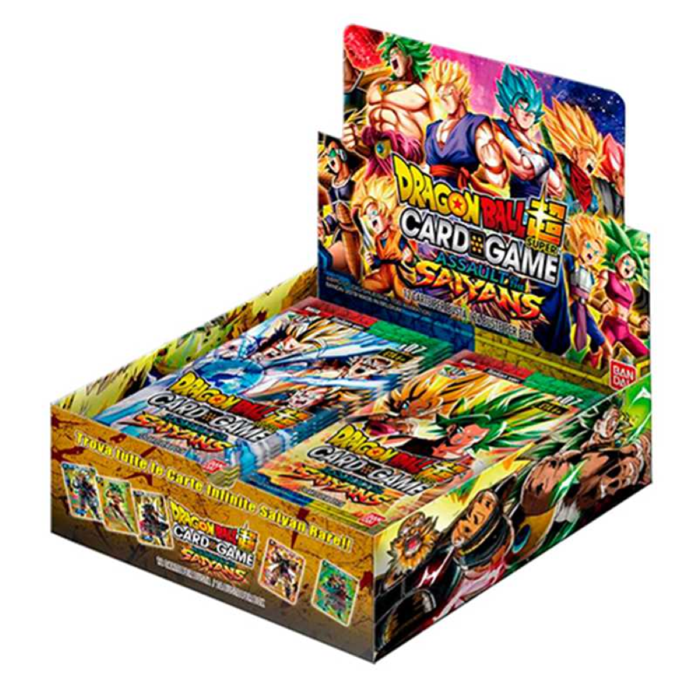 BANDAI DRAGON BALL CARD GAME BOX BT7 Assault of the Saiyans (24 buste) ITALIANO