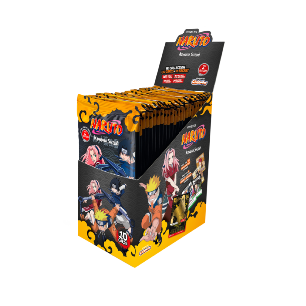 NARUTO MYTHOS TCG - 2ND EDITION - BOX 24 BUSTE - ENG 26/06/2026