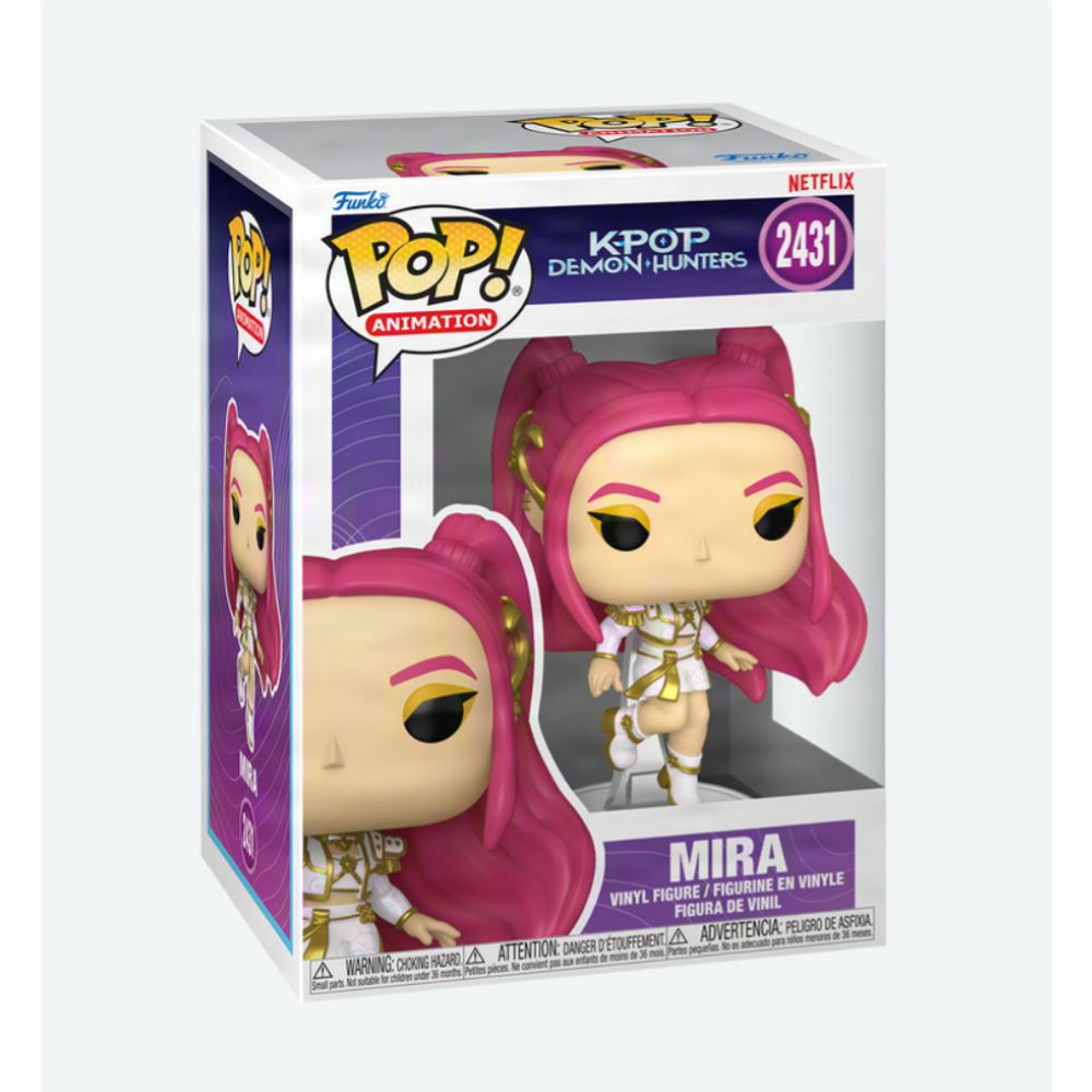 FUNKO POP K-POP DEMON HUNTERS - VINYL FIGURE 2431 MIRA (WHAT IT SOUNDS LIKE) 9CM  30/04/2026