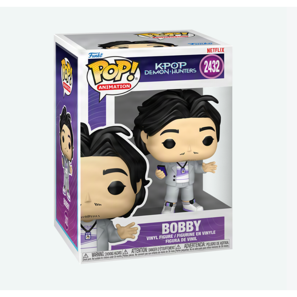 FUNKO POP K-POP DEMON HUNTERS - VINYL FIGURE 2432 BOBBY 9CM  30/04/2026