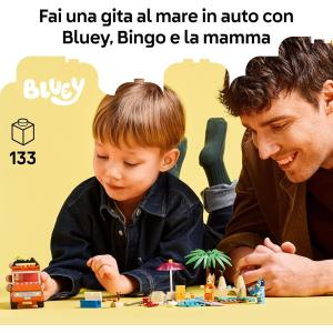 LEGO BLUEY -  Vacanza sulla spiaggia della famiglia di Bluey 11202 