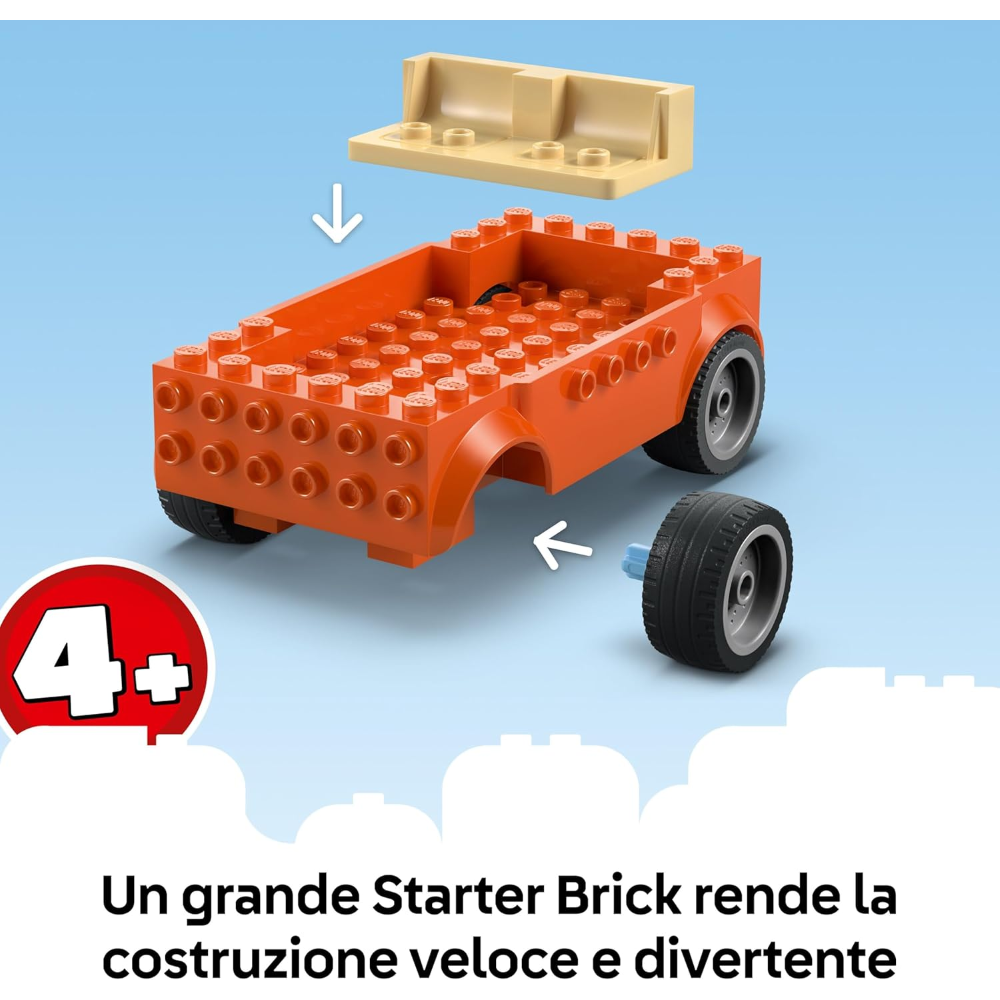 LEGO BLUEY -  Vacanza sulla spiaggia della famiglia di Bluey 11202 